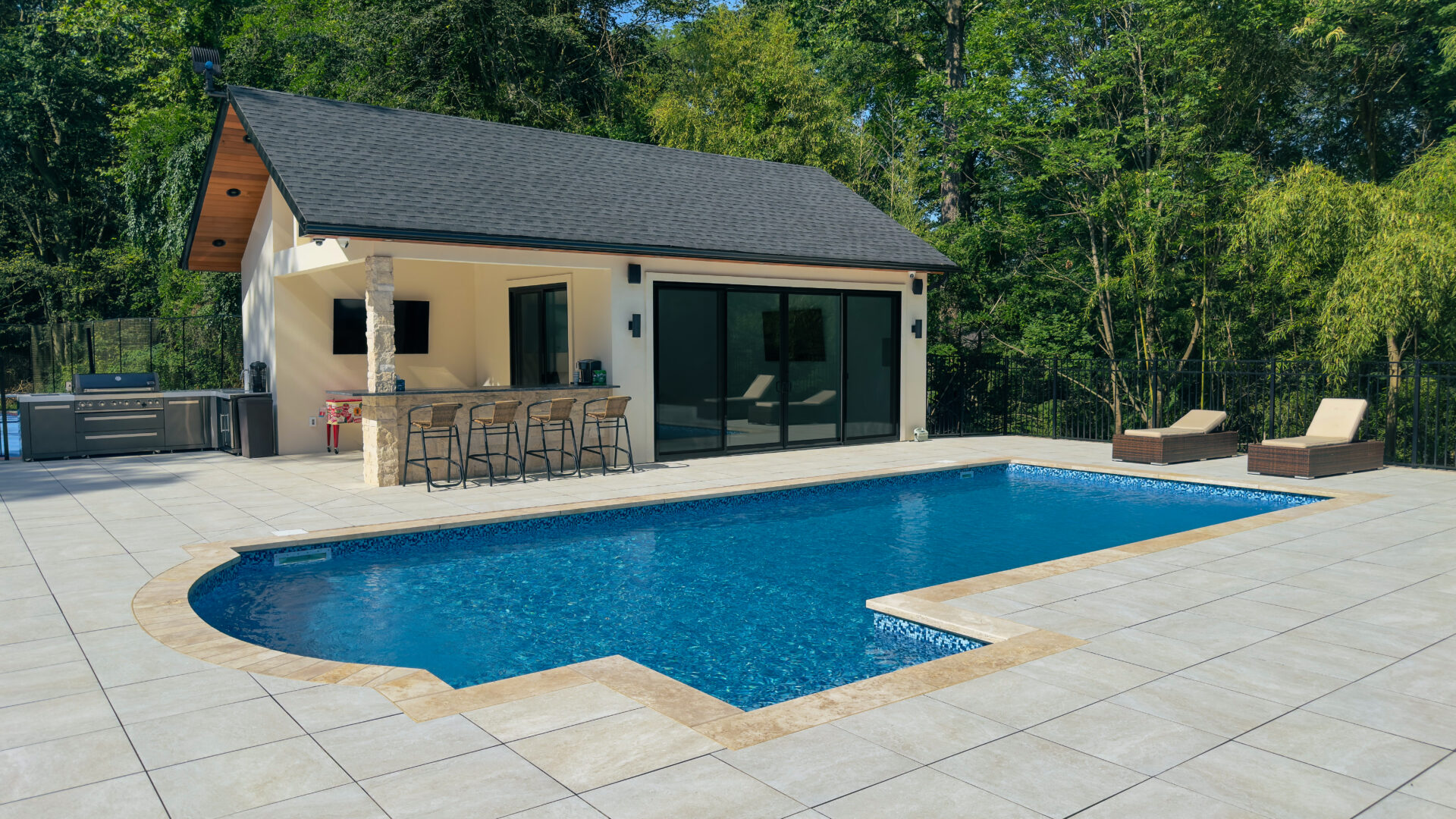 Pool deck