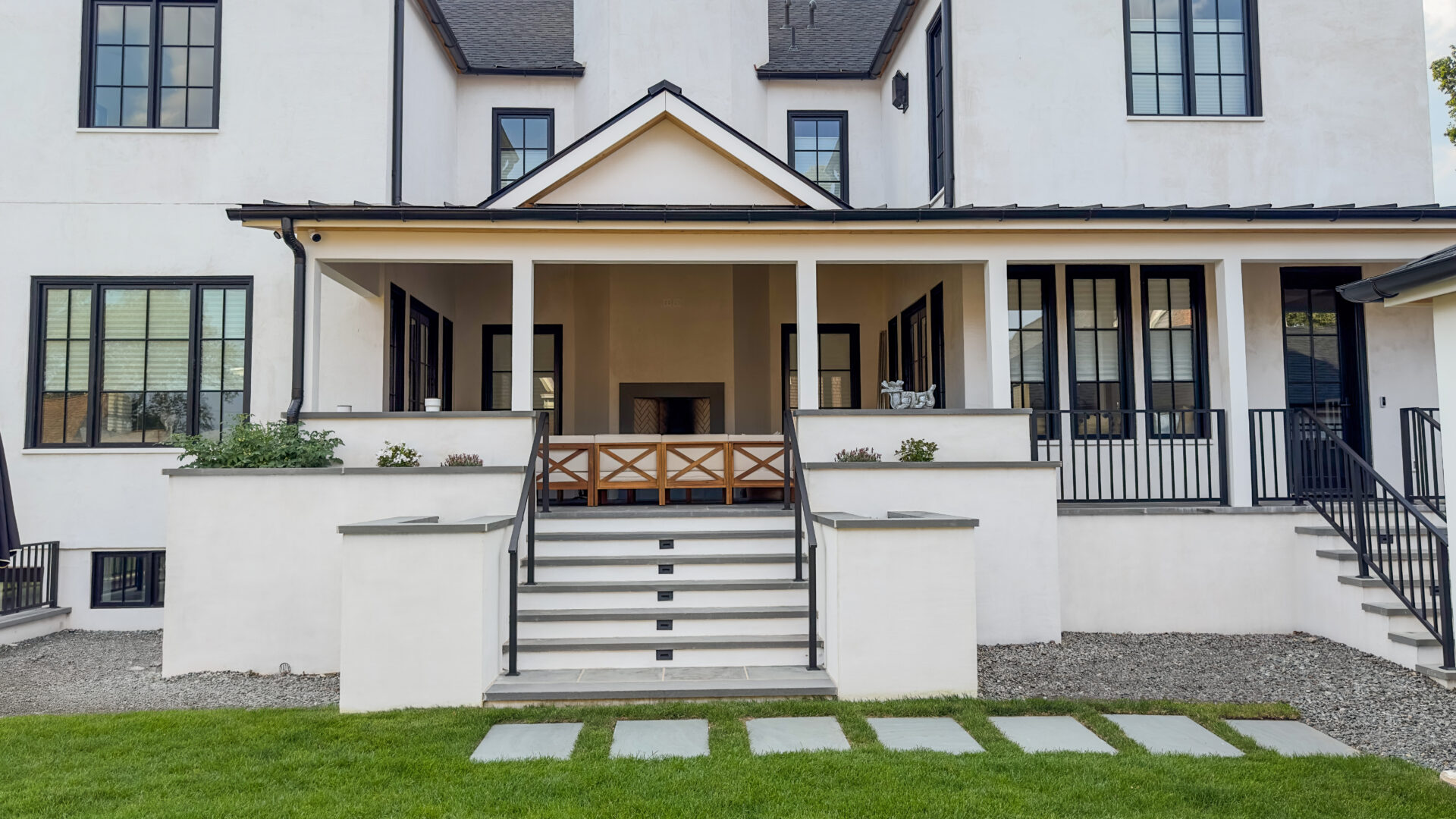 Front steps